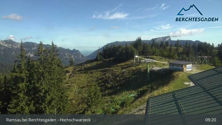 Archiv Foto Webcam Hochschwarzeck, Ramsau bei Berchtesgaden