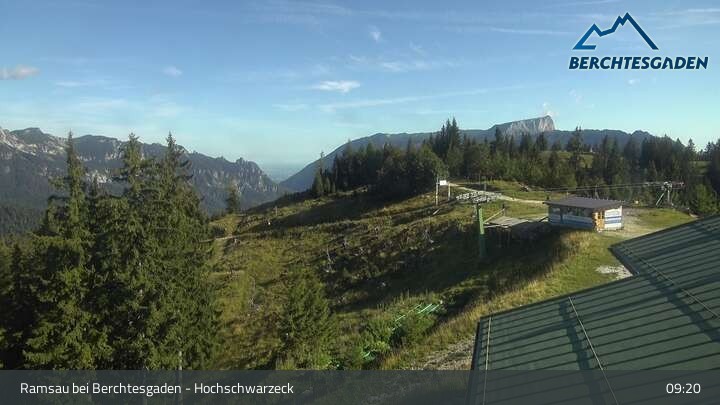 Archiv Foto Webcam Hochschwarzeck, Ramsau bei Berchtesgaden