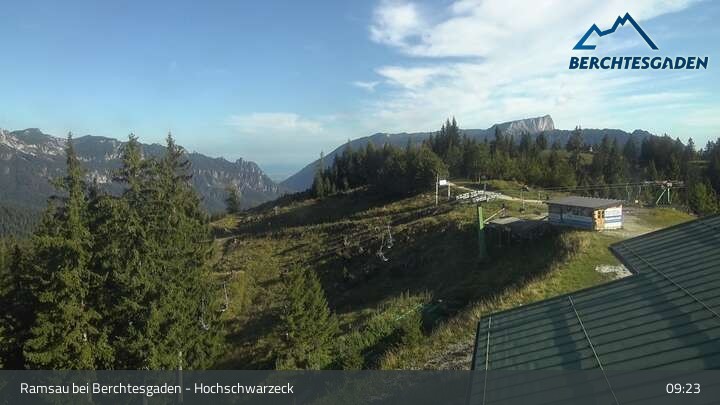 Archived image Webcam Ramsau bei Berchtesgaden: Hochschwarzeck