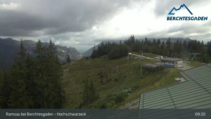 Archiv Foto Webcam Hochschwarzeck, Ramsau bei Berchtesgaden