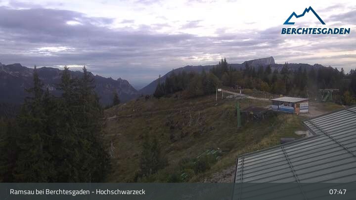 Archiv Foto Webcam Hochschwarzeck, Ramsau bei Berchtesgaden