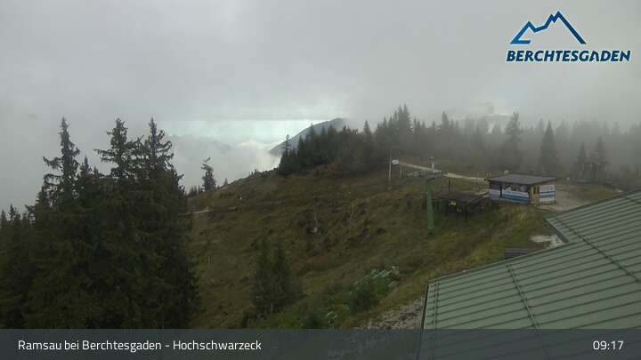 Archiv Foto Webcam Hochschwarzeck, Ramsau bei Berchtesgaden