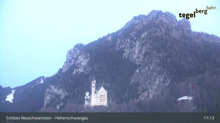 Archiv Foto Webcam Schloss Hohenschwangau