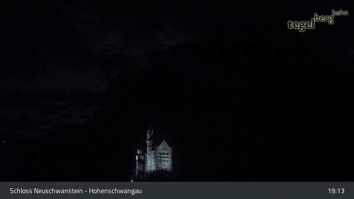 Archiv Foto Webcam Schloss Hohenschwangau