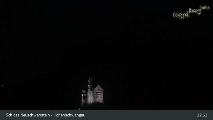 Archiv Foto Webcam Schloss Hohenschwangau