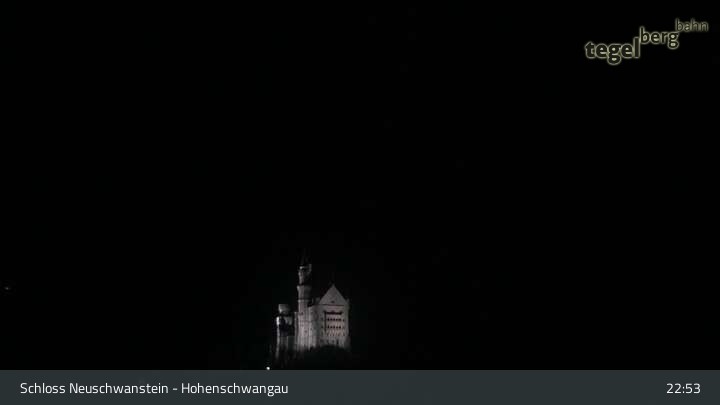 Archiv Foto Webcam Schloss Hohenschwangau