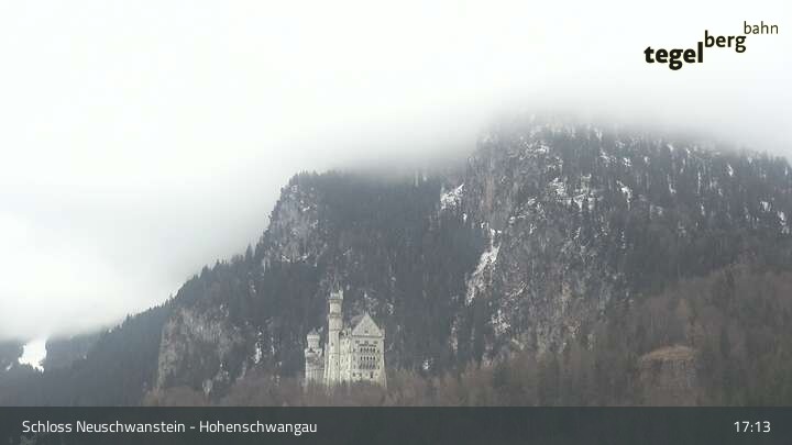 Archiv Foto Webcam Schloss Hohenschwangau