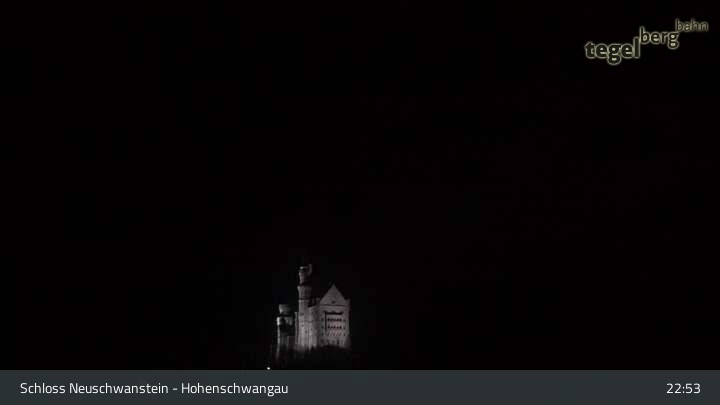 Archiv Foto Webcam Schloss Hohenschwangau