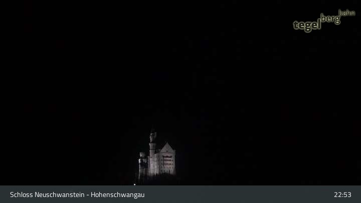 Archiv Foto Webcam Schloss Hohenschwangau