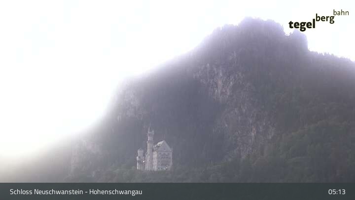 Archiv Foto Webcam Schloss Hohenschwangau