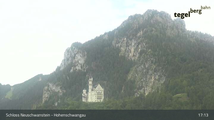 Archiv Foto Webcam Schloss Hohenschwangau