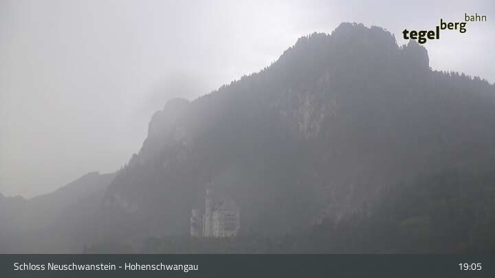 Archiv Foto Webcam Schloss Hohenschwangau