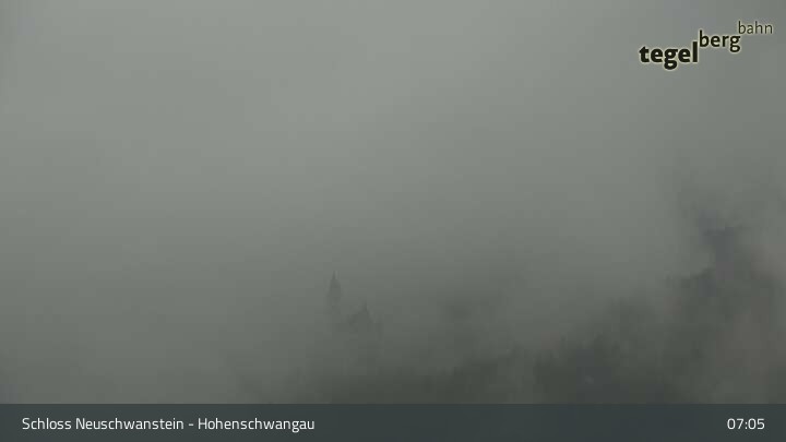Archiv Foto Webcam Schloss Hohenschwangau