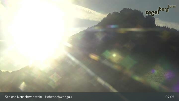 Archived image Webcam Hohenschwangau Castle