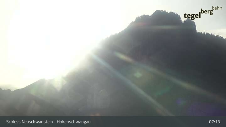 Archiv Foto Webcam Schloss Hohenschwangau
