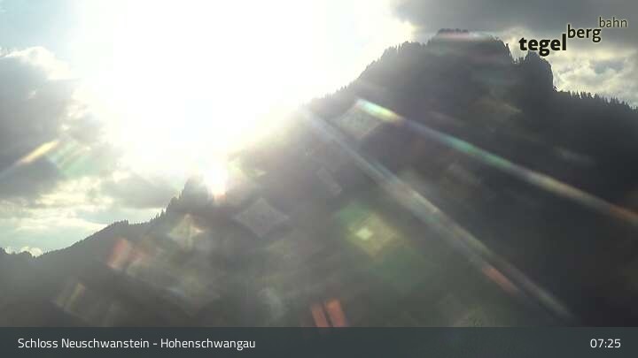 Archiv Foto Webcam Schloss Hohenschwangau