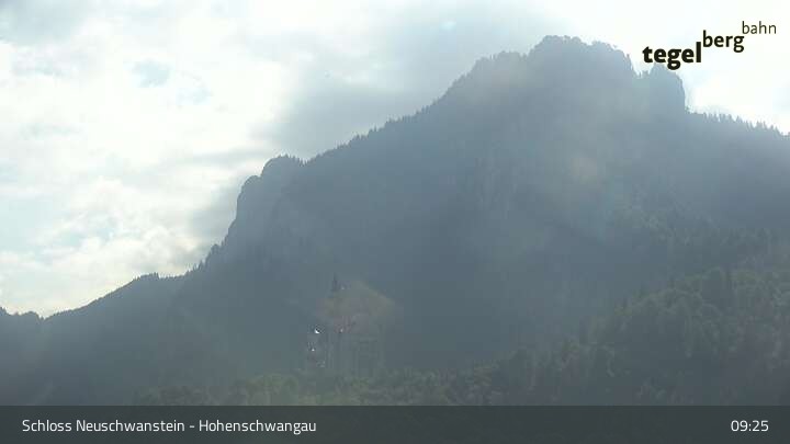 Archiv Foto Webcam Schloss Hohenschwangau