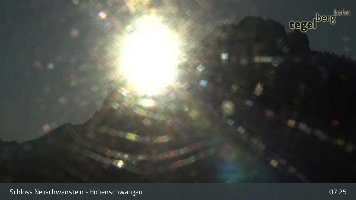 Archiv Foto Webcam Schloss Hohenschwangau
