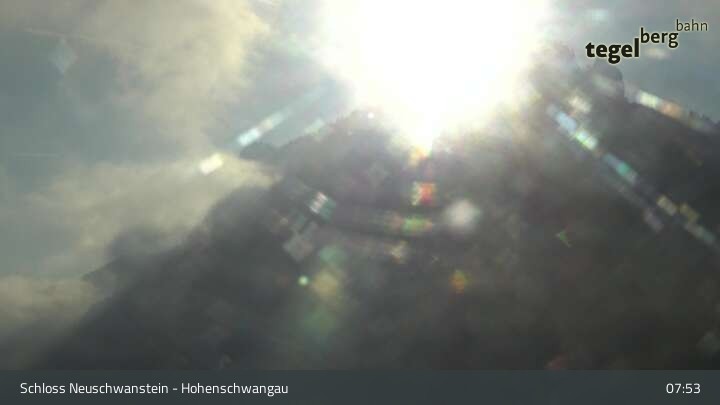 Archiv Foto Webcam Schloss Hohenschwangau