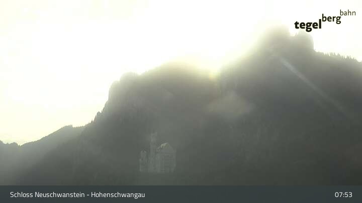 Archiv Foto Webcam Schloss Hohenschwangau