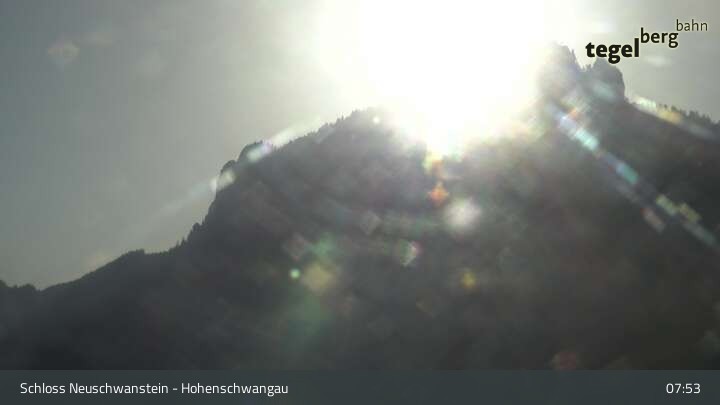 Archiv Foto Webcam Schloss Hohenschwangau