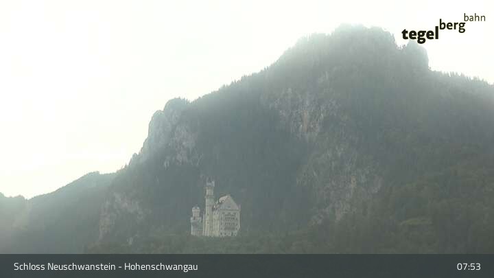 Archiv Foto Webcam Schloss Hohenschwangau