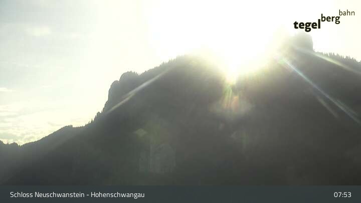 Archived image Webcam Hohenschwangau Castle
