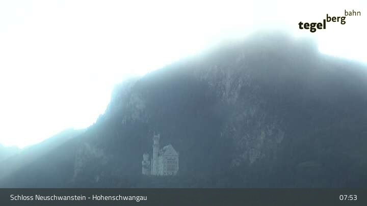 Archiv Foto Webcam Schloss Hohenschwangau