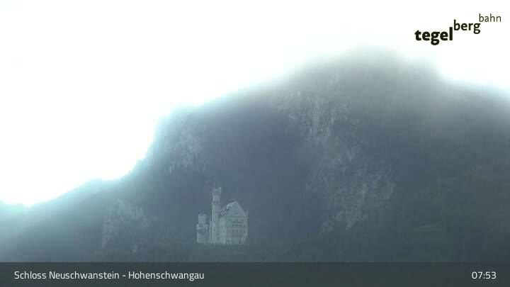 Archiv Foto Webcam Schloss Hohenschwangau