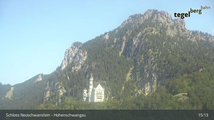 Archiv Foto Webcam Schloss Hohenschwangau