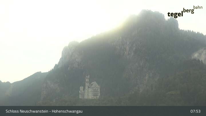 Archiv Foto Webcam Schloss Hohenschwangau
