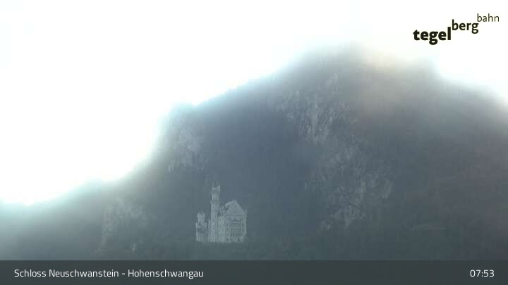 Archived image Webcam Hohenschwangau Castle