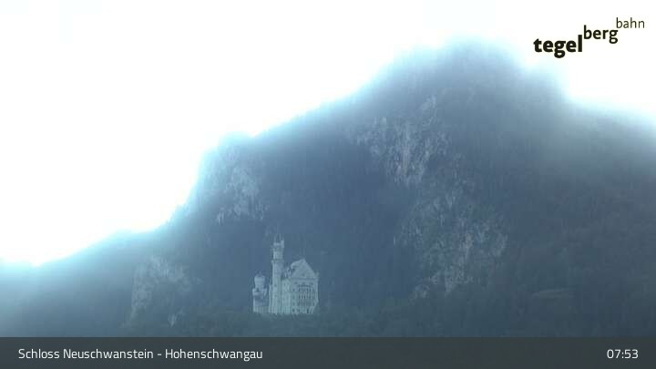 Archiv Foto Webcam Schloss Hohenschwangau