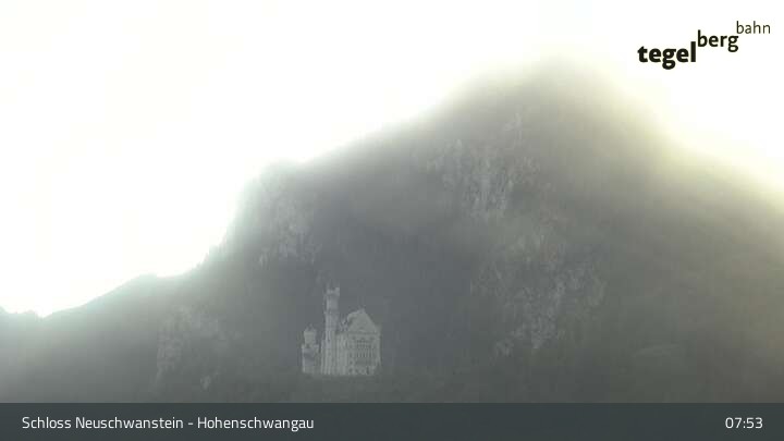 Archiv Foto Webcam Schloss Hohenschwangau