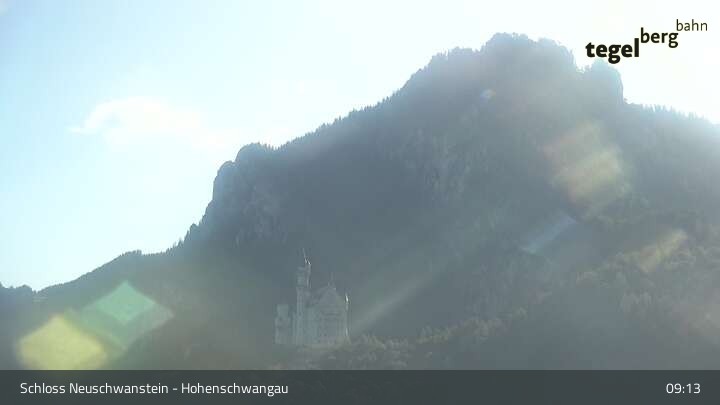 Archiv Foto Webcam Schloss Hohenschwangau