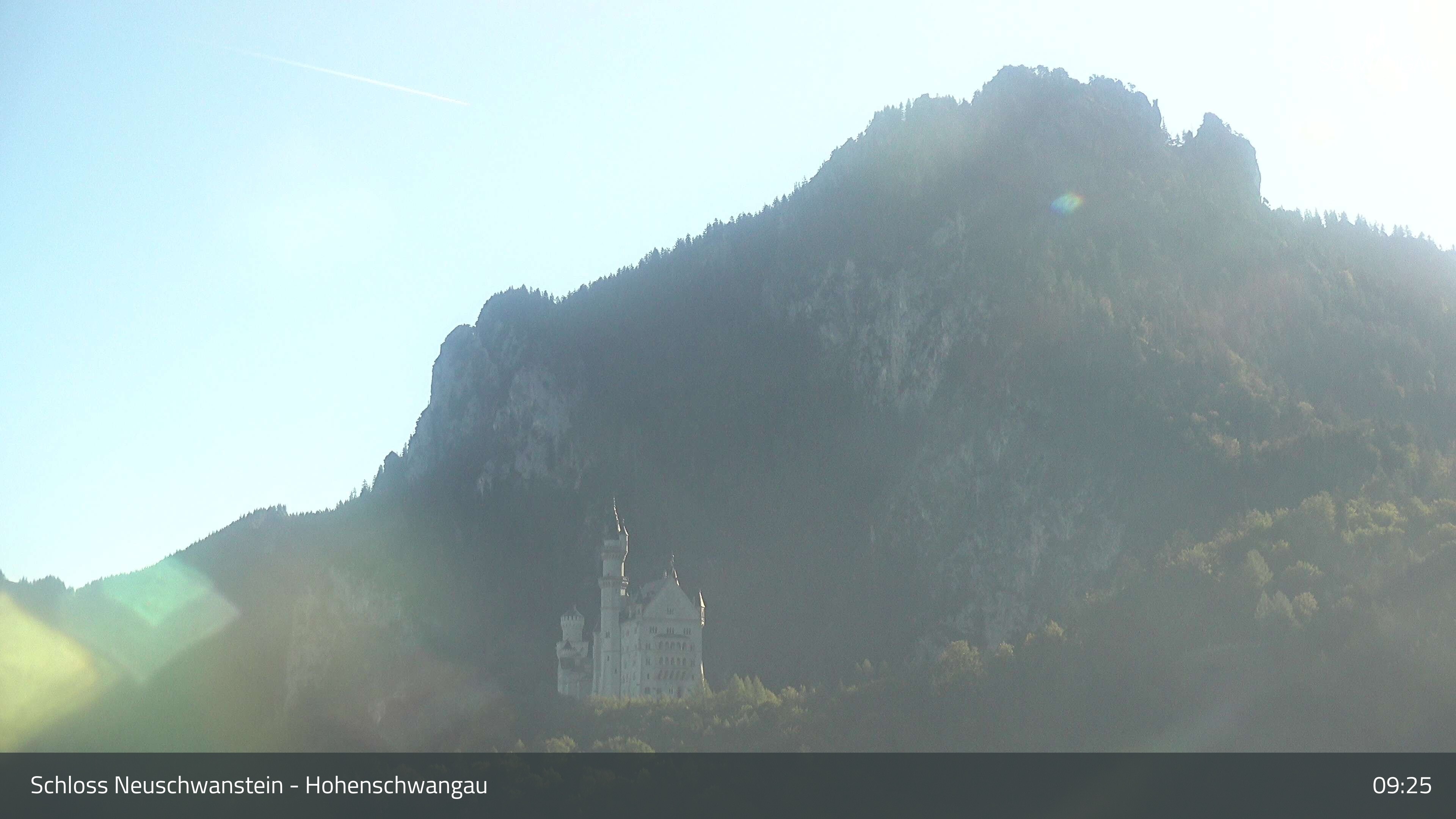 Archiv Foto Webcam Schloss Hohenschwangau