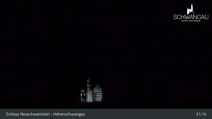 Archived image Webcam Hohenschwangau Castle