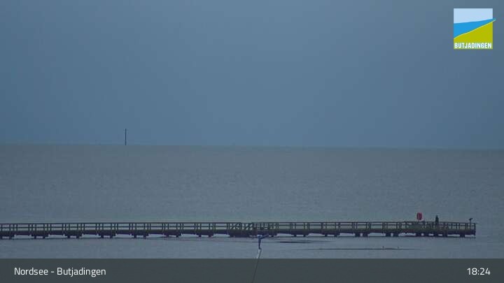 Archived image Webcam North Sea - Butjadingen Burhave
