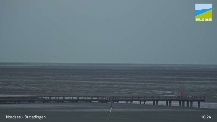Archived image Webcam North Sea - Butjadingen Burhave
