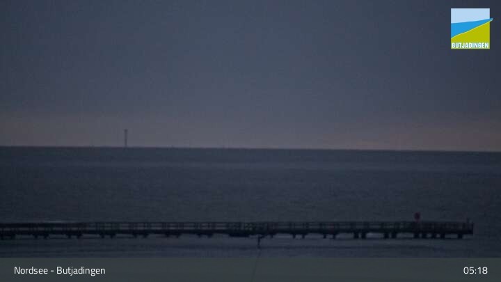 Archived image Webcam North Sea - Butjadingen Burhave