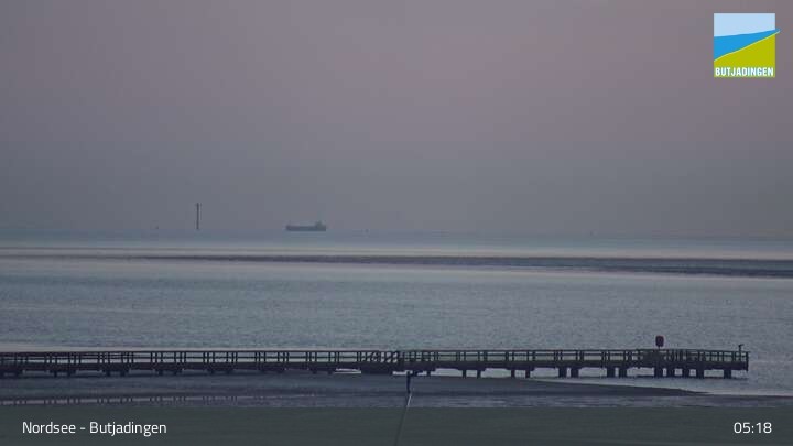 Archived image Webcam North Sea - Butjadingen Burhave
