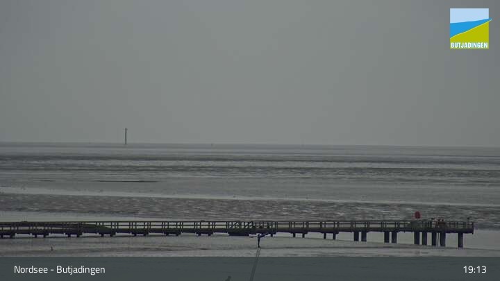 Archived image Webcam North Sea - Butjadingen Burhave