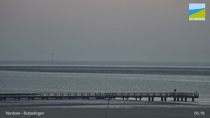 Archived image Webcam North Sea - Butjadingen Burhave
