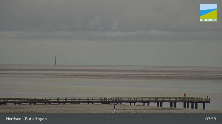 Archiv Foto Webcam Butjadingen Burhave - Nordsee