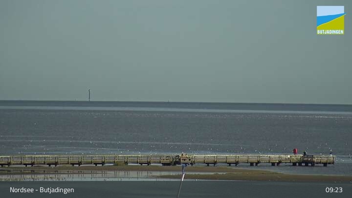 Archiv Foto Webcam Butjadingen Burhave - Nordsee