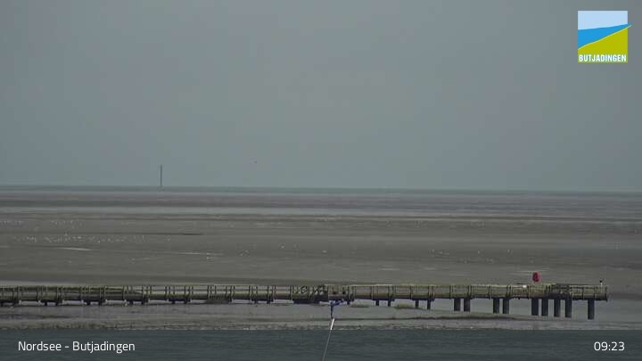 Archiv Foto Webcam Butjadingen Burhave - Nordsee