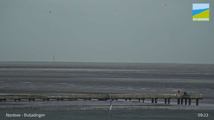 Archived image Webcam North Sea - Butjadingen Burhave