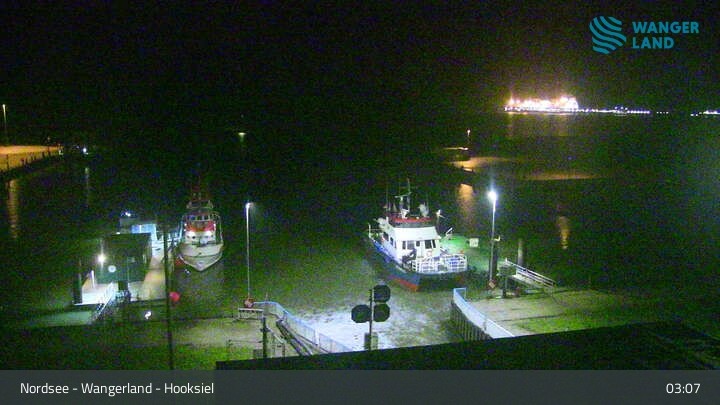 Archiv Foto Webcam Außenhafen Hooksiel