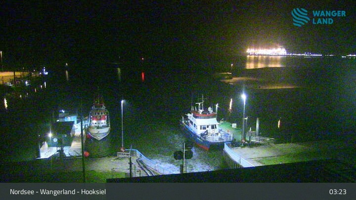 Archiv Foto Webcam Außenhafen Hooksiel