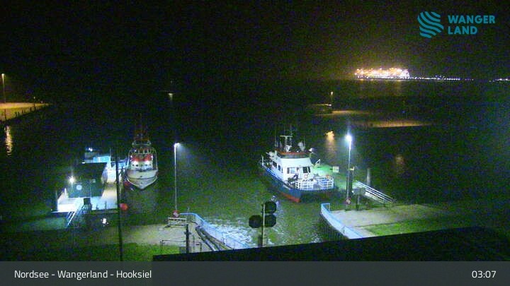 Archiv Foto Webcam Außenhafen Hooksiel